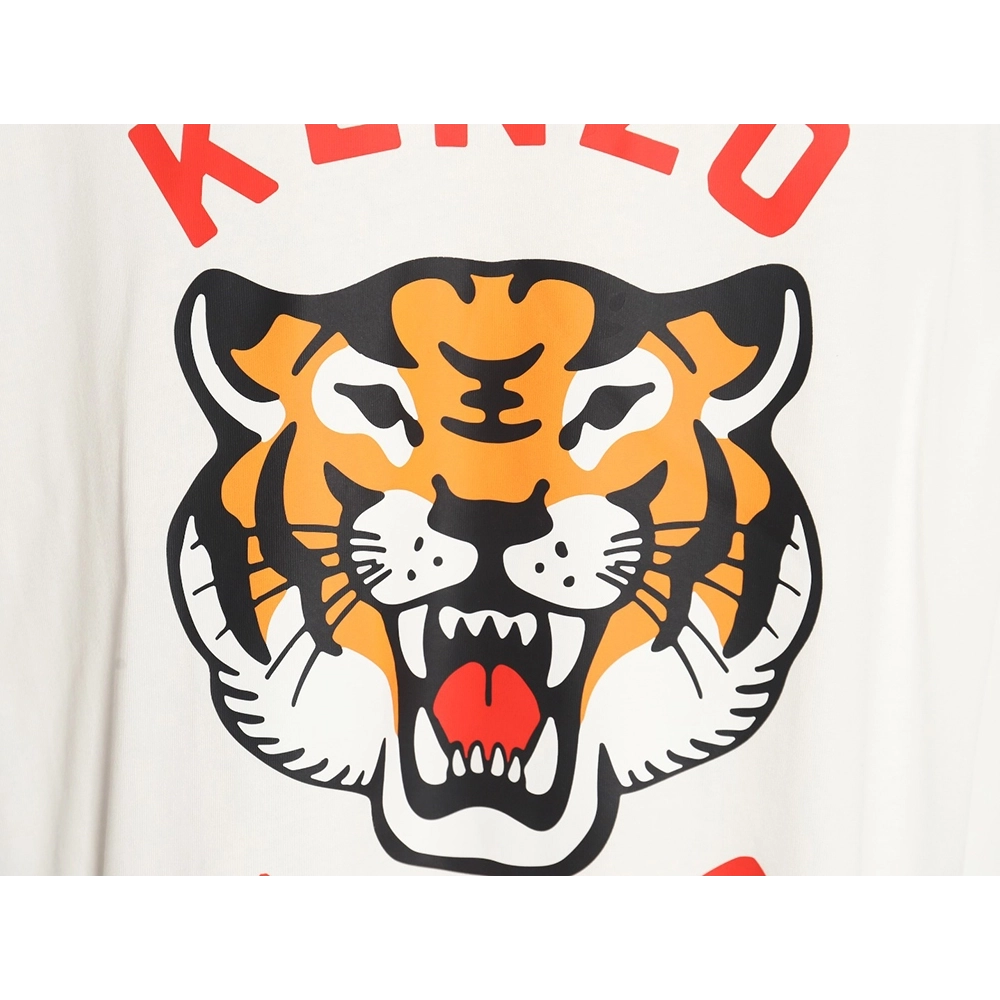 Kenzo tiger head short-sleeved T-shirt,All order with free shipping Kenzo