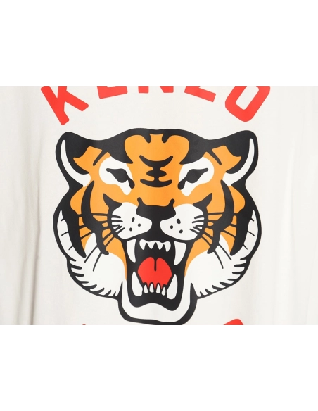 Kenzo tiger head short-sleeved T-shirt,All order with free shipping Kenzo