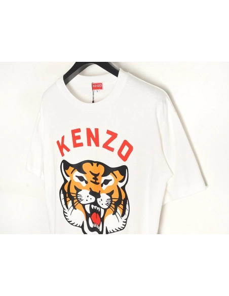 Kenzo tiger head short-sleeved T-shirt,All order with free shipping Kenzo