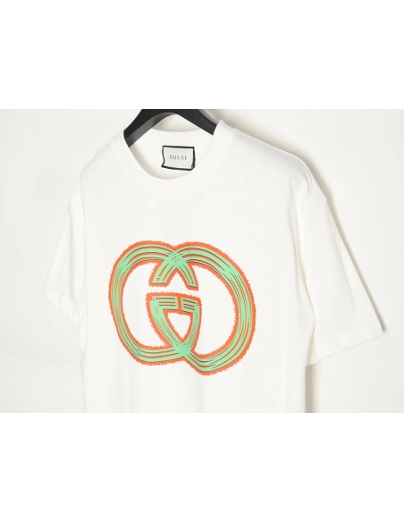 Reps Gucci Big Double G Short Sleeve T-shirt,All order with free shipping Reps Gucci