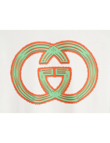 Reps Gucci Big Double G Short Sleeve T-shirt,All order with free shipping Reps Gucci