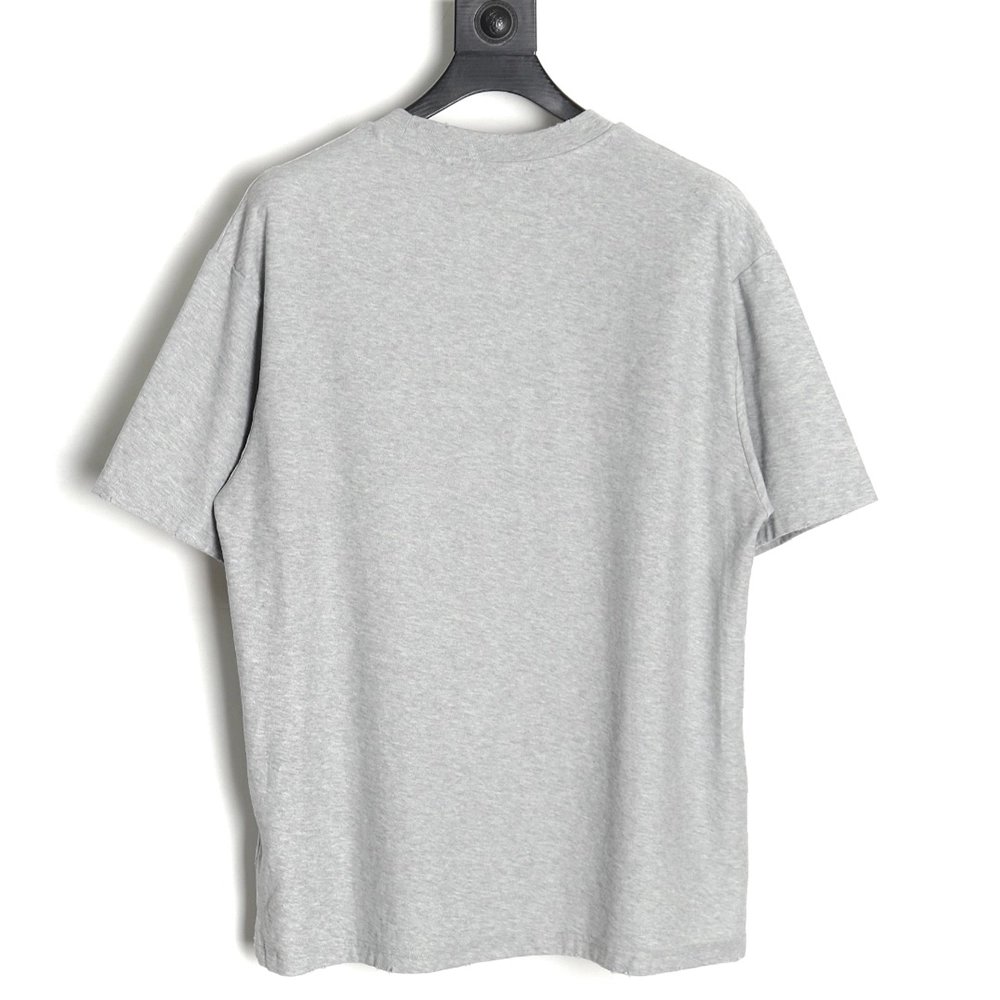 Acne Studios Gradient Mottled 1996 Lettering Print Short Sleeve T-shirt,All order with free shipping Acne Studios
