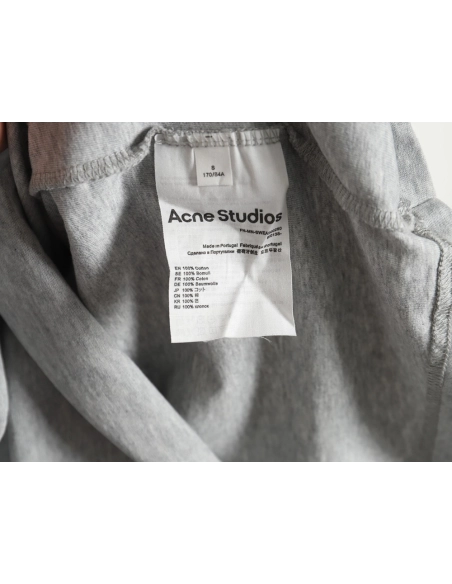 Acne Studios Gradient Mottled 1996 Lettering Print Short Sleeve T-shirt,All order with free shipping Acne Studios