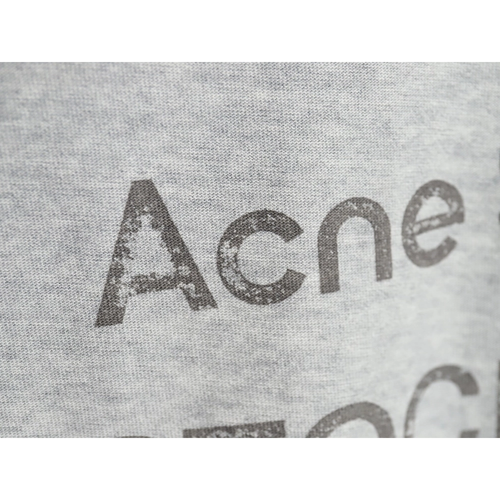 Acne Studios Gradient Mottled 1996 Lettering Print Short Sleeve T-shirt,All order with free shipping Acne Studios
