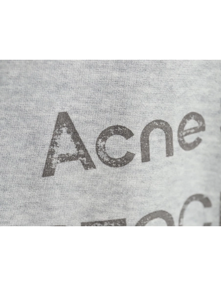 Acne Studios Gradient Mottled 1996 Lettering Print Short Sleeve T-shirt,All order with free shipping Acne Studios