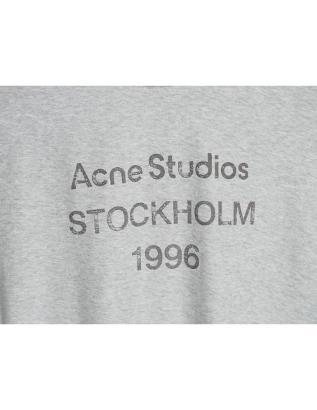 Acne Studios Gradient Mottled 1996 Lettering Print Short Sleeve T-shirt,All order with free shipping Acne Studios