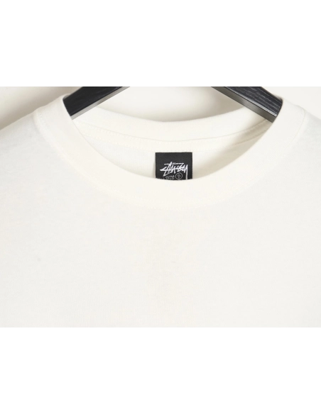 Stussy mercury print short-sleeved T-shirt,All order with free shipping Stussy