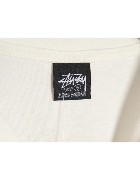 Stussy mercury print short-sleeved T-shirt,All order with free shipping Stussy
