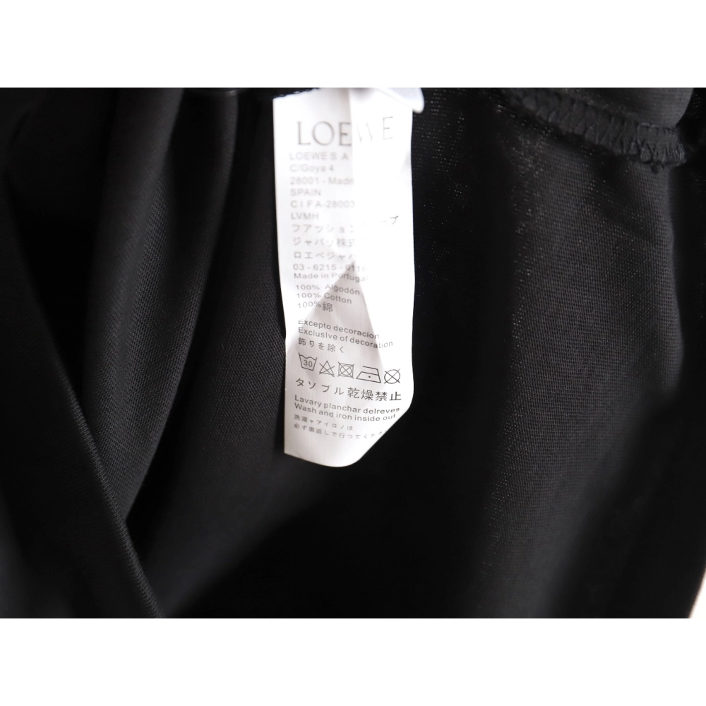 Loewe 24SS painted letter short-sleeved T-shirt,All order with free shipping Loewe