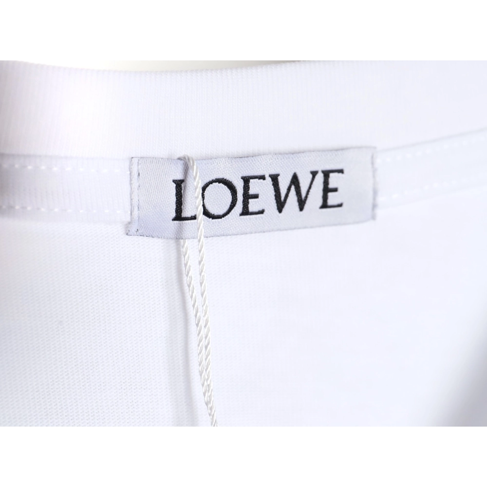 Loewe 24SS painted letter short-sleeved T-shirt,All order with free shipping Loewe
