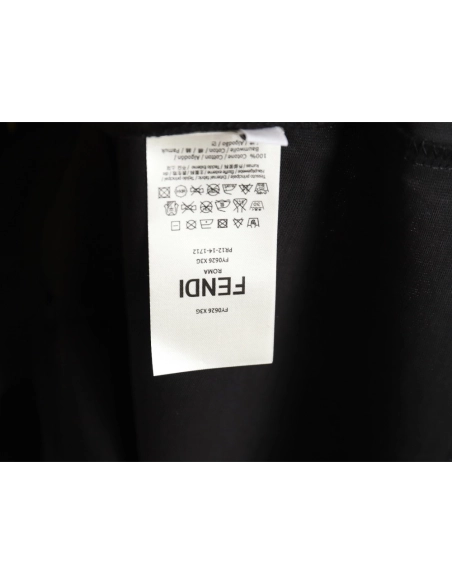 Fendi 24SS painted lettering short-sleeved T-shirt TSK1,All order with free shipping Fendi