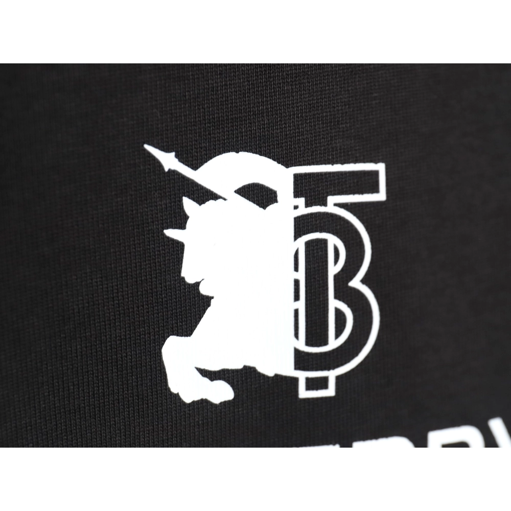 Burberry 24SS Spliced ??War Horse Short Sleeve T-Shirt TSK1,All order with free shipping Burberry