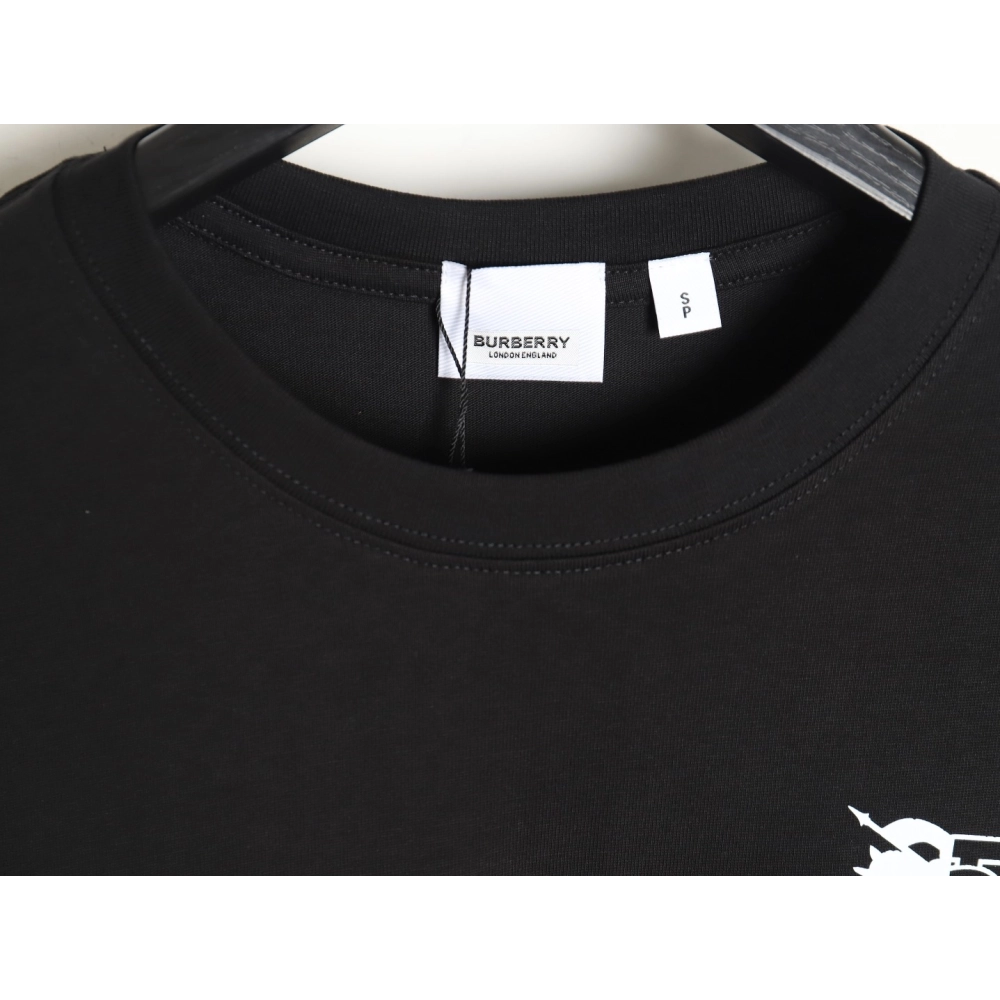 Burberry 24SS Spliced ??War Horse Short Sleeve T-Shirt TSK1,All order with free shipping Burberry
