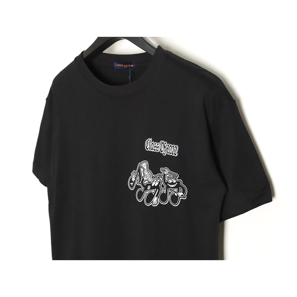 Reps Louis Vuitton 24SS band short-sleeved T-shirt TSK1,All order with free shipping Reps Louis Vuitton