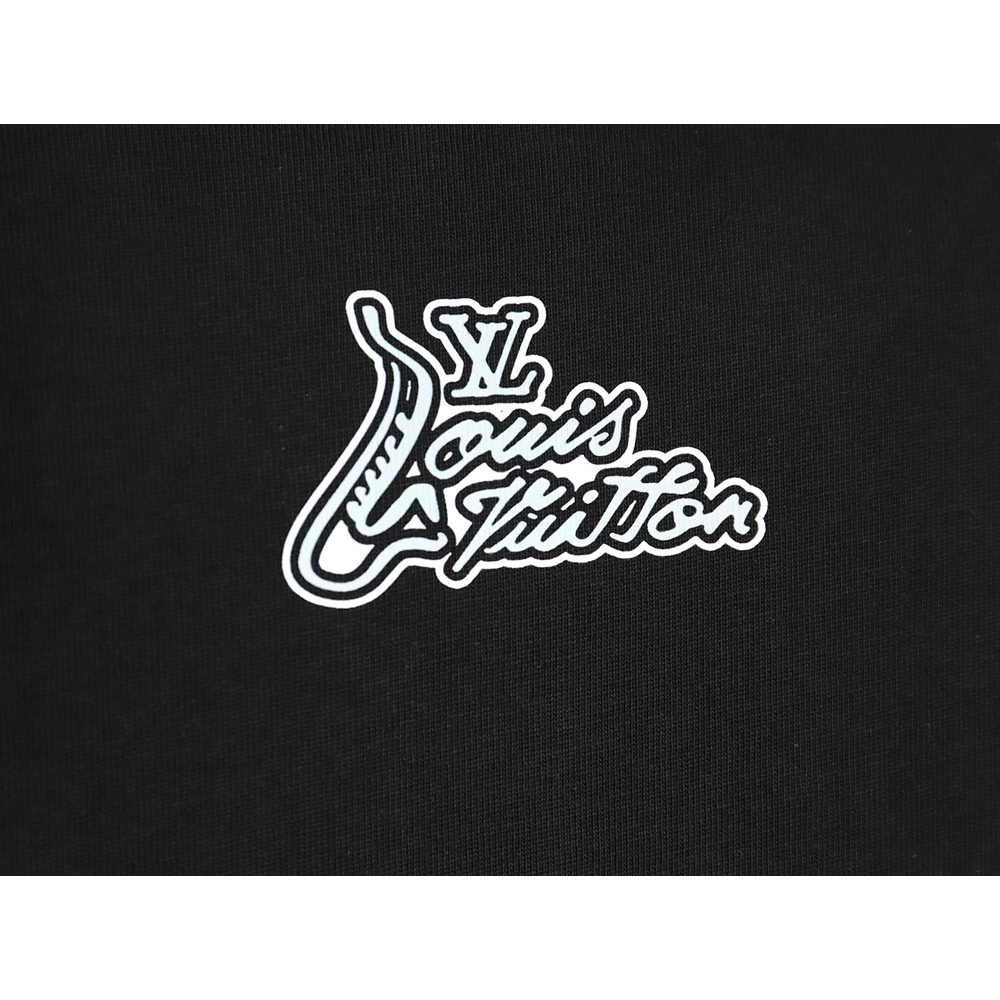 Reps Louis Vuitton 24SS band short-sleeved T-shirt TSK1,All order with free shipping Reps Louis Vuitton