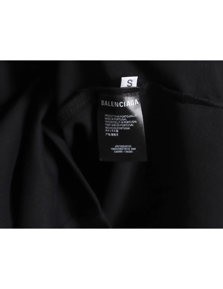 Balenciaga 24SS misplaced letter print short-sleeved T-shirt TSK1,All order with free shipping Balenciaga