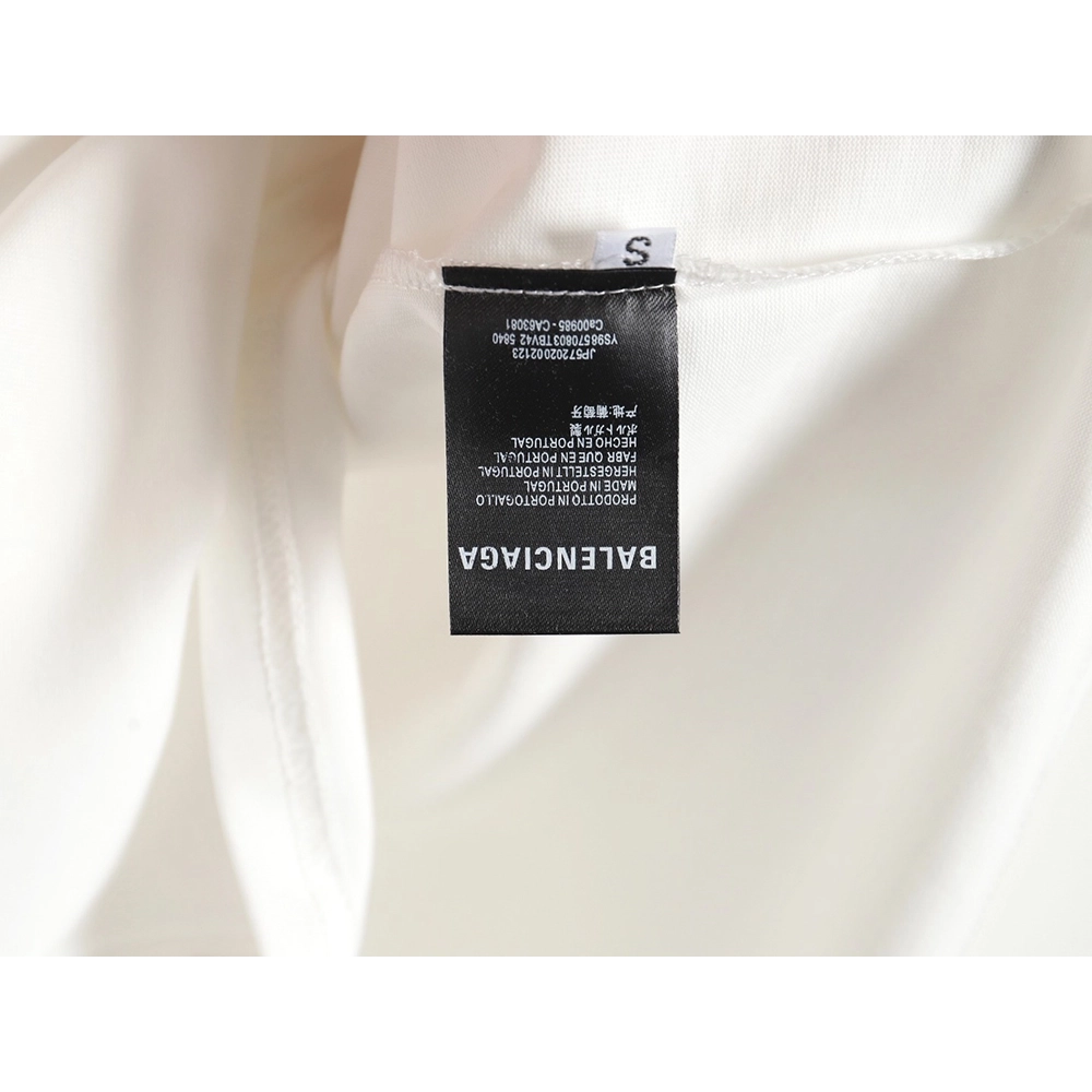 Balenciaga 24SS misplaced letter print short-sleeved T-shirt,All order with free shipping Balenciaga