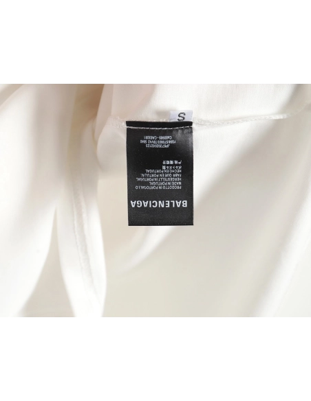 Balenciaga 24SS misplaced letter print short-sleeved T-shirt,All order with free shipping Balenciaga