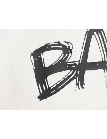 Balenciaga 24SS misplaced letter print short-sleeved T-shirt,All order with free shipping Balenciaga