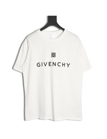 Givenchy 24ss 4G square print short-sleeved T-shirt,All order with free shipping Givenchy