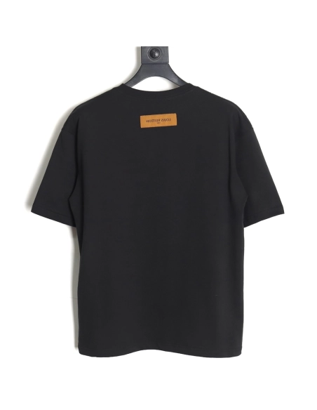 Reps Louis Vuitton 24SS blurred logo print short-sleeved T-shirt TSK1,All order with free shipping Reps Louis Vuitton