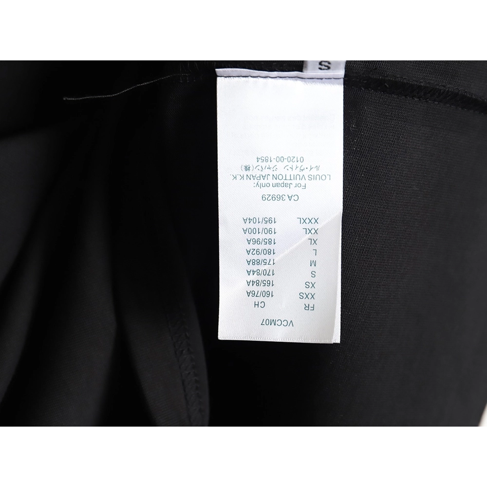 Reps Louis Vuitton 24SS blurred logo print short-sleeved T-shirt TSK1,All order with free shipping Reps Louis Vuitton