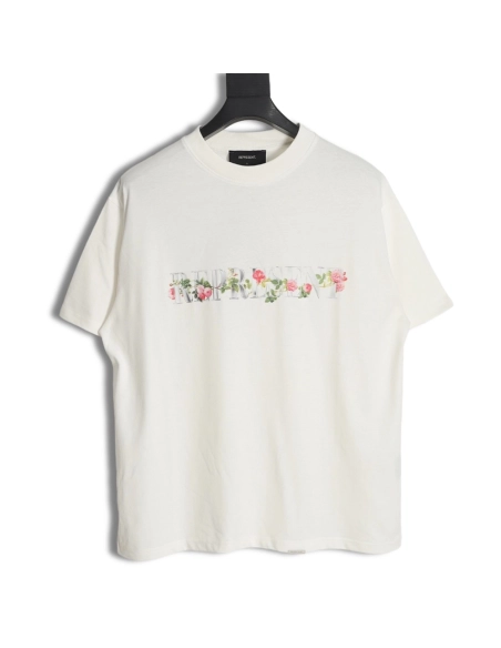 Represent 23SS floral print short-sleeved T-shirt,All order with free shipping Represent