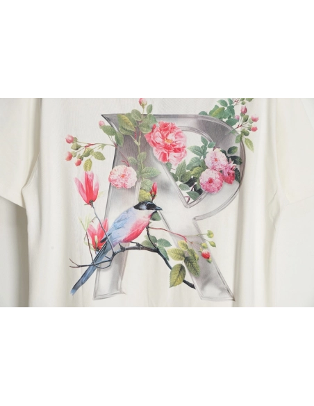 Represent 23SS floral print short-sleeved T-shirt,All order with free shipping Represent