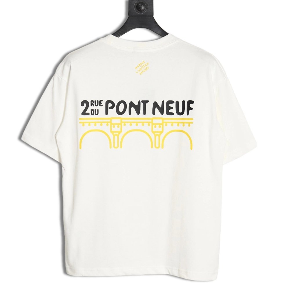 Reps Louis Vuitton 24SS Iron Tower Short Sleeve T-Shirt,All order with free shipping Reps Louis Vuitton