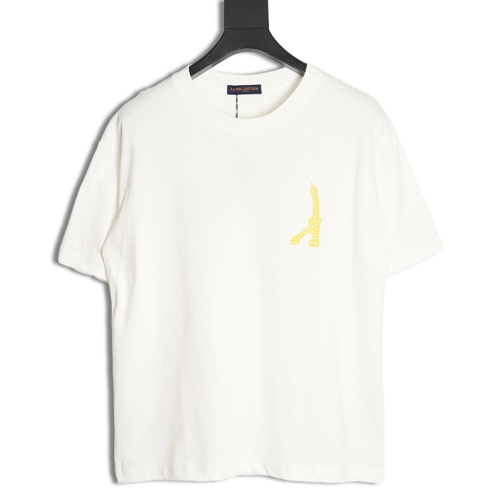 Reps Louis Vuitton 24SS Iron Tower Short Sleeve T-Shirt,All order with free shipping Reps Louis Vuitton