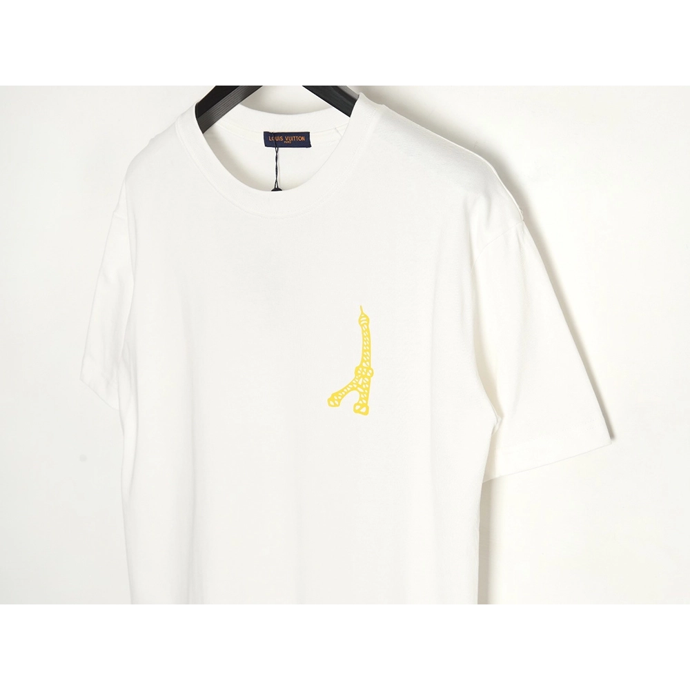 Reps Louis Vuitton 24SS Iron Tower Short Sleeve T-Shirt,All order with free shipping Reps Louis Vuitton