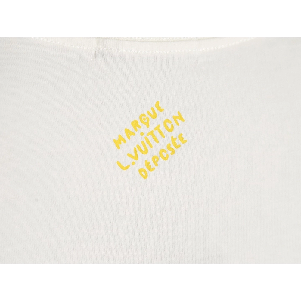 Reps Louis Vuitton 24SS Iron Tower Short Sleeve T-Shirt,All order with free shipping Reps Louis Vuitton