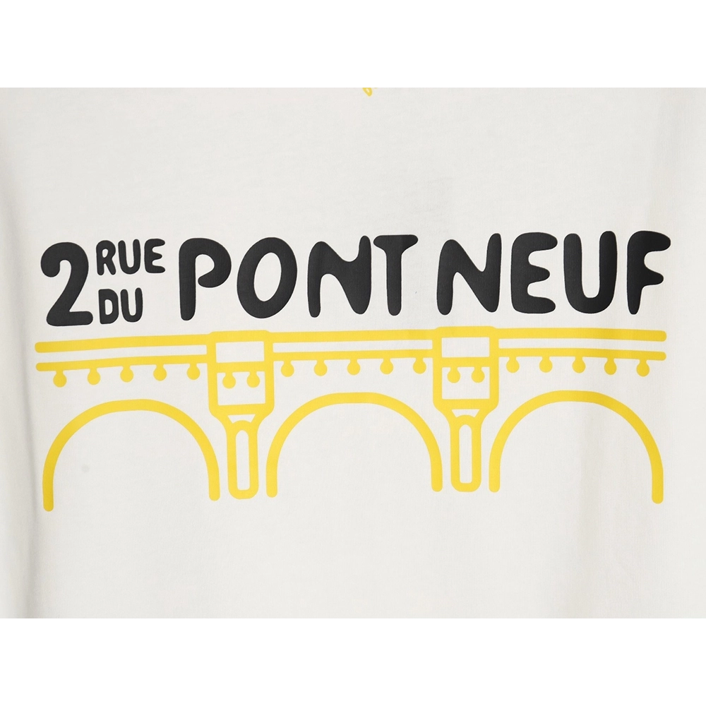 Reps Louis Vuitton 24SS Iron Tower Short Sleeve T-Shirt,All order with free shipping Reps Louis Vuitton