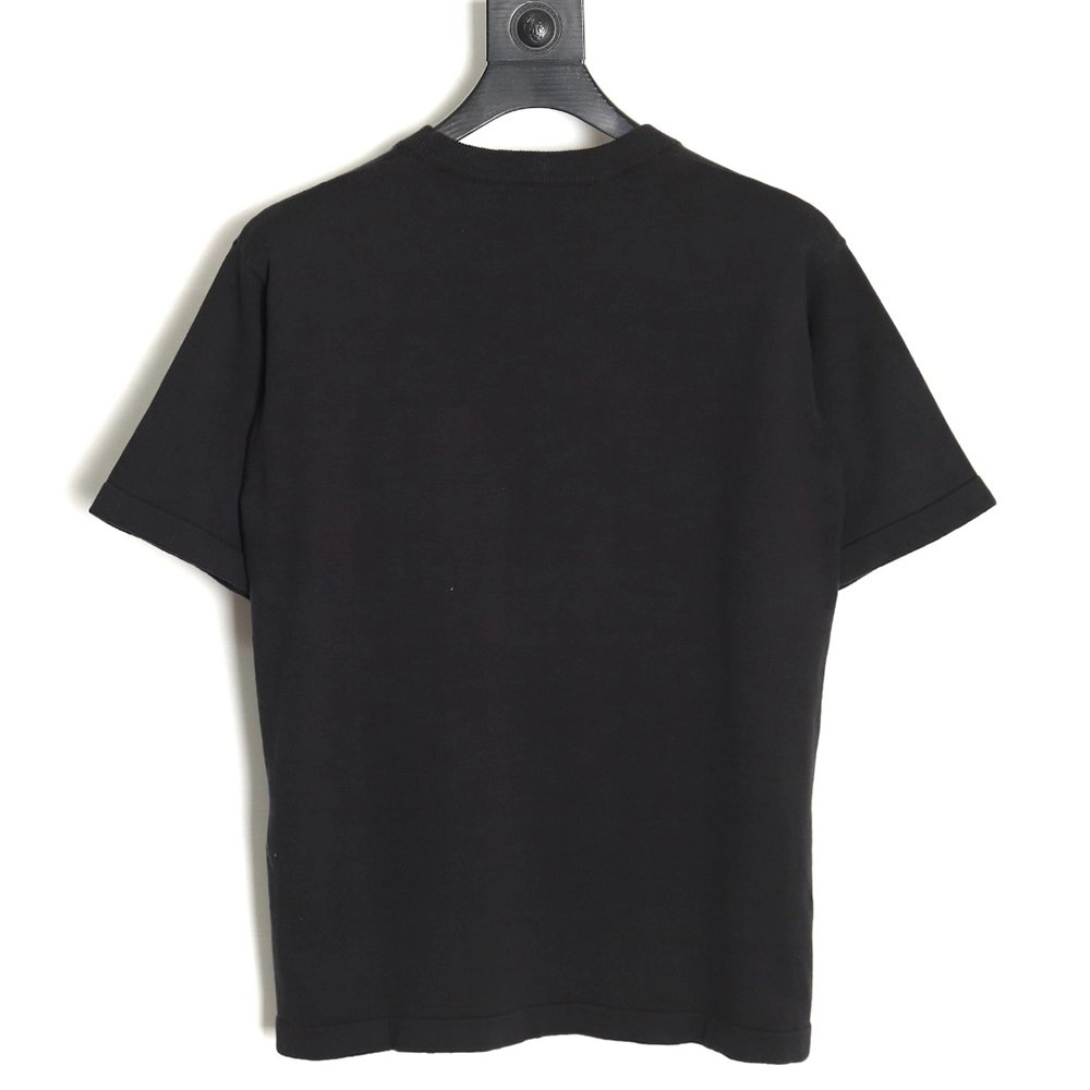 Reps Louis Vuitton 24SS Pocket Beaded Knit Short Sleeve T-Shirt,All order with free shipping Reps Louis Vuitton