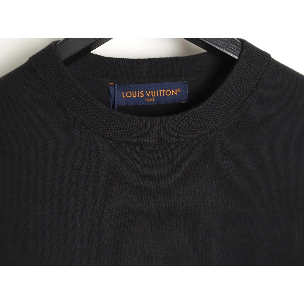 Reps Louis Vuitton 24SS Pocket Beaded Knit Short Sleeve T-Shirt,All order with free shipping Reps Louis Vuitton