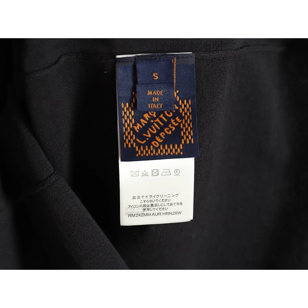 Reps Louis Vuitton 24SS Pocket Beaded Knit Short Sleeve T-Shirt,All order with free shipping Reps Louis Vuitton