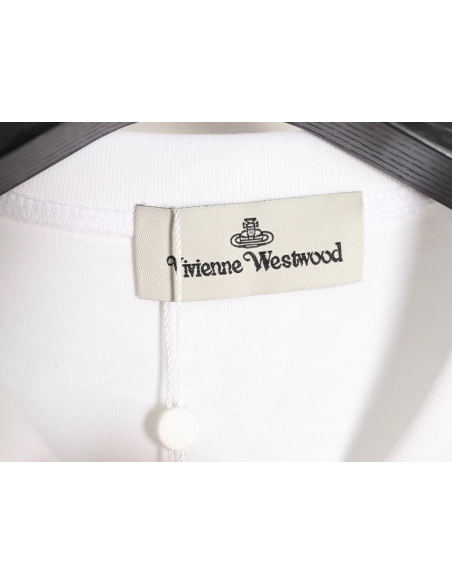 Vivienne Westwood 24SS inkjet Saturn logo short-sleeved T-shirt,All order with free shipping Vivienne Westwood