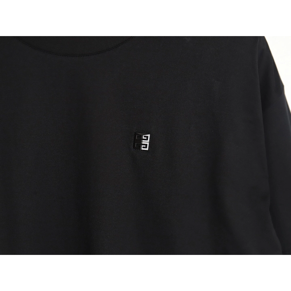 Givenchy 4G Metal Smiley L0go Short Sleeve T-Shirt,All order with free shipping Givenchy
