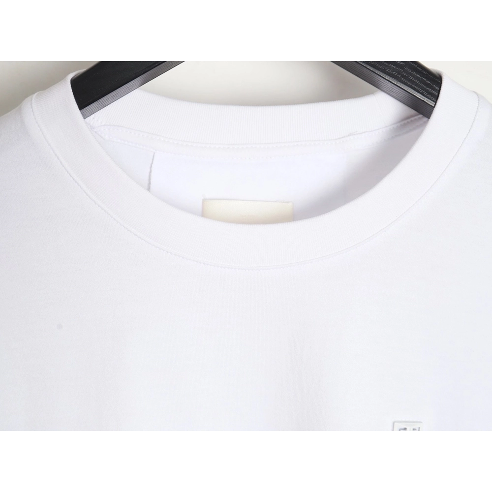 Givenchy 4G Metal Smiley L0go Short Sleeve T-Shirt,All order with free shipping Givenchy