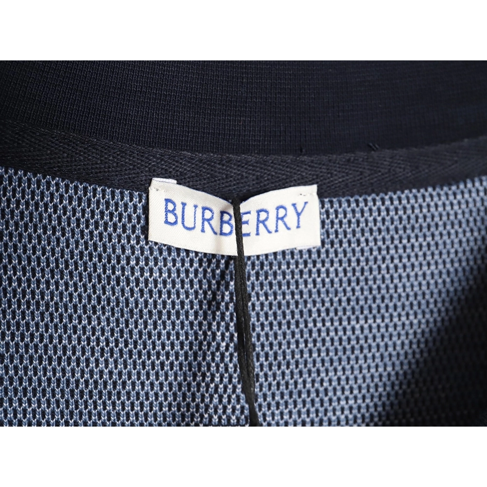 Burberry 24ss check knitted short-sleeved T-shirt TSK2,All order with free shipping Burberry