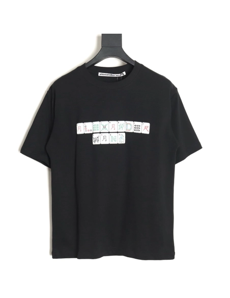 Discount Alexander Wang Foam Mahjong Short Sleeve T-Shirt TSK2,All order with free shipping Discount Alexander Wang