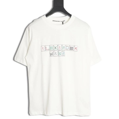 Discount Alexander Wang Foam Mahjong Short Sleeve T-Shirt TSK1,All order with free shipping Discount Alexander Wang