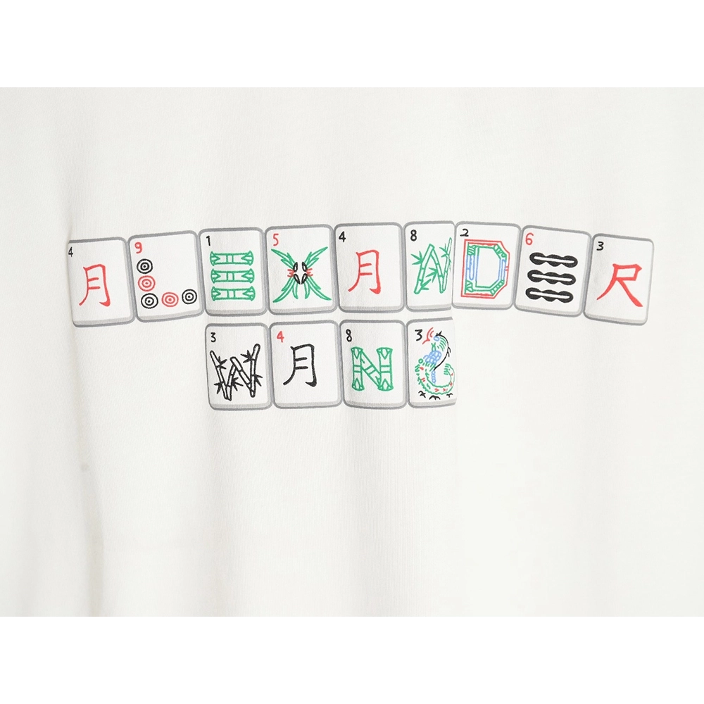 Discount Alexander Wang Foam Mahjong Short Sleeve T-Shirt TSK1,All order with free shipping Discount Alexander Wang