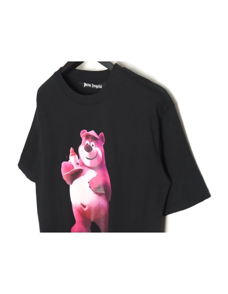 Palm Angel Modal Bear Short Sleeve T-Shirt TSK2,All order with free shipping Palm Angels