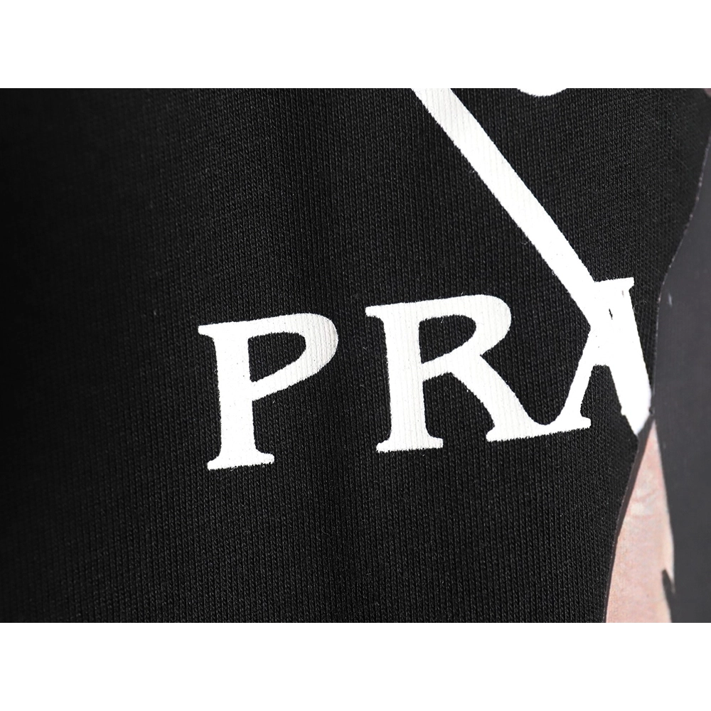 Prada Cartoon Police Dog Short Sleeve T-Shirt TSK2,All order with free shipping Prada