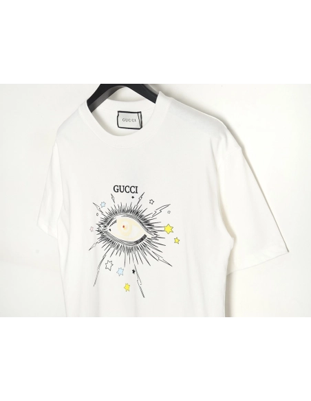 Reps Gucci 24SS Eye Short Sleeve T-Shirt TSK1,All order with free shipping Reps Gucci