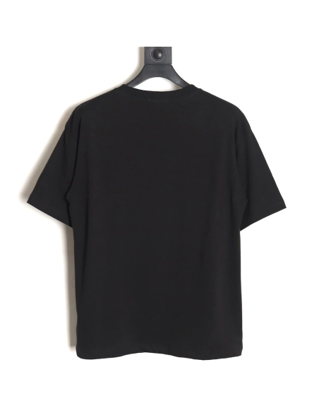 Loewe 24SS contrast color four-leaf clover short-sleeved T-shirt TSK2,All order with free shipping Loewe