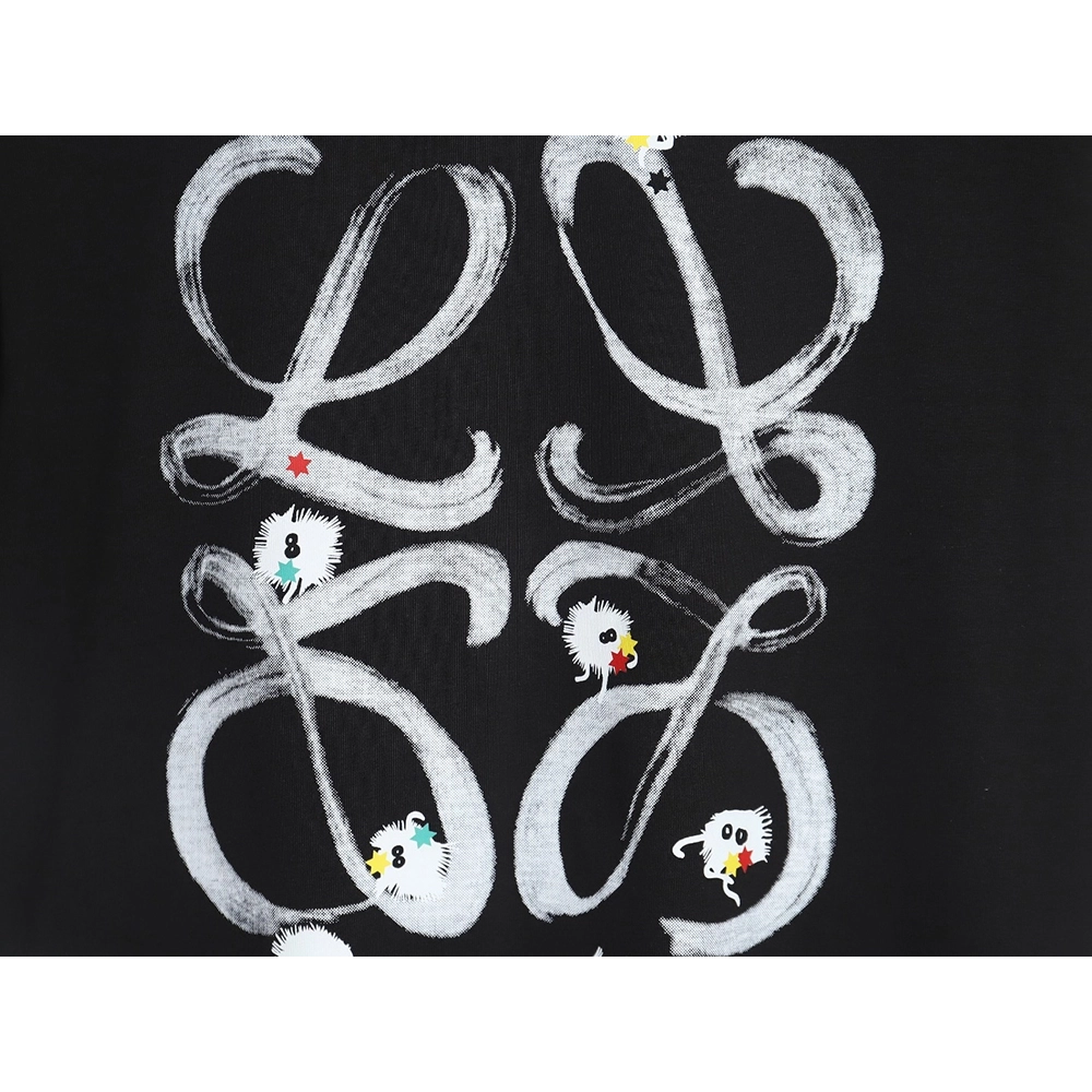 Loewe 24SS Briquette Short Sleeve T-Shirt TSK2,All order with free shipping Loewe