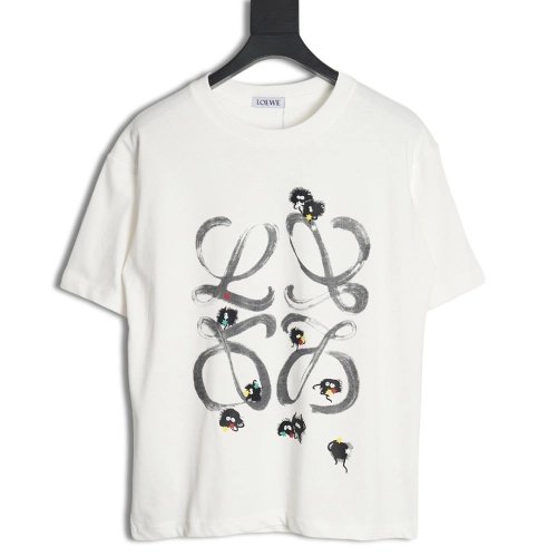 Loewe 24SS Briquette Short Sleeve T-Shirt TSK1,All order with free shipping Loewe