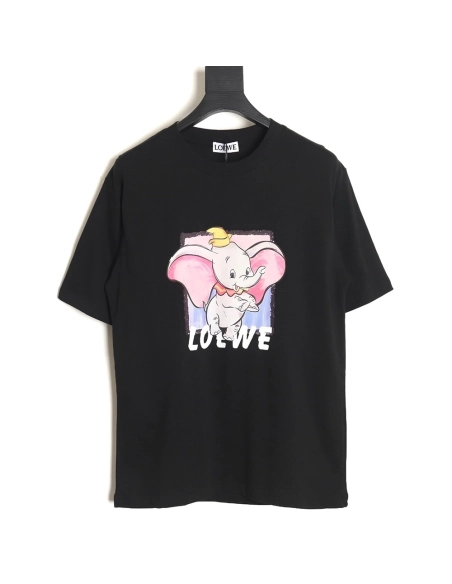Loewe Yellow Hat Dumbo Short Sleeve T-Shirt_TSK1,All order with free shipping Loewe